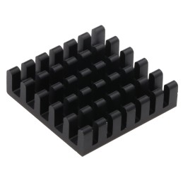 1 Bag of 5 - Heatsink, 22K/W, 23 x 23 x 6mm, Adhesive Foil