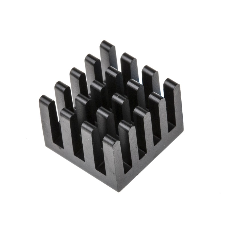 1 Bag of 5 - Heatsink, 27K/W, 13 x 13.5 x 10mm, Adhesive Foil
