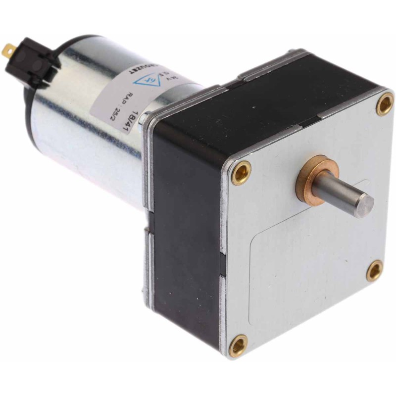 1 pcs - Crouzet Brushed Geared DC Geared Motor, 15.6 W, 24 V dc, 5 Nm, 208 rpm, 8mm Shaft Diameter