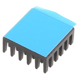 1 Bag of 5 - Heatsink, 24.5K/W, 21 x 21 x 9mm, Adhesive Foil