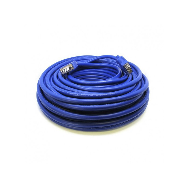 1 pcs - Van Damme Male VGA to Female VGA Cable, 30m
