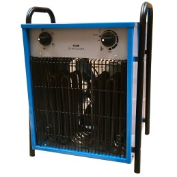 1 Box of 1 - Broughton 15kW Fan Industrial Heater, Floor Mounted, 415 V BS4343/IEC60309