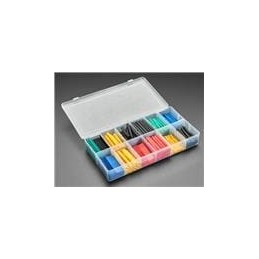 1 pcs : 4559 - Heat Shrink Tubing & Sleeves Pre-Cut Multi-Colored Heat Shrink Pack Kit - 280 pcs