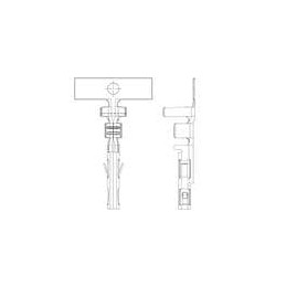 1 pcs : 10134170-2310LF - Headers & Wire Housings Minitek Power4.2HCC Rec Term Tin