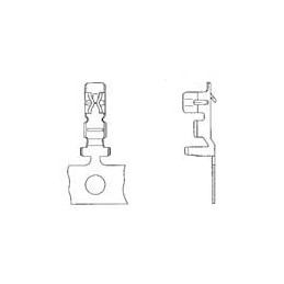 1 pcs : DF3-22SCF - Headers & Wire Housings FEMALE CONTACT TIN 22AWG REEL