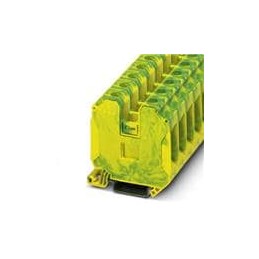1 pcs : 3044241 - DIN Rail Terminal Blocks UT 35-PE GROUND TERM BLK