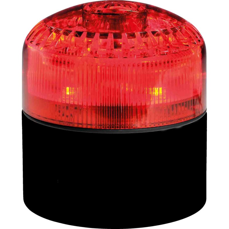 1 pcs - RS PRO Red Sounder Beacon, 120 - 240 V, IP65, Base Mount, 105dB at 1 Metre