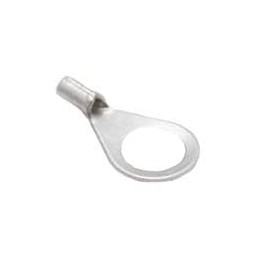 1 pcs : BU-191930023 - Terminals 22-18 Uninsulated 5/16 Ring terminal - Brazed Seam