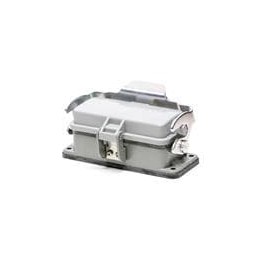 1 pcs : T1510163000-000 - Heavy Duty Power Connectors Hood PG2x16 Lock Die Cast Aluminum