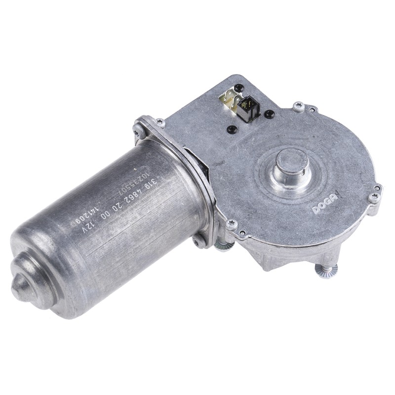 1 pcs - DOGA Brushed Geared DC Geared Motor, 12 V dc, 50 Nm, 8 Nm, 45 rpm, 12mm Shaft Diameter