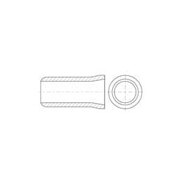 1 pcs : 19160-0022 - Terminals CLOSED END CONNECTOR (INSERT) (CE-2212)