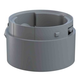 1 pcs - Werma IP66 Rated Grey Mounting Base for use with EvoSIGNAL Series