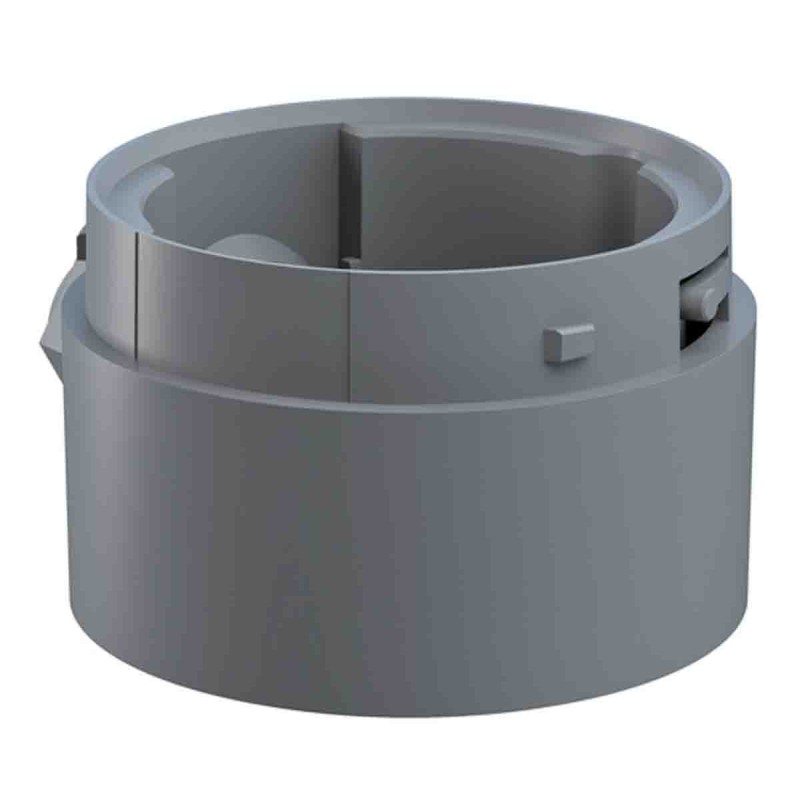 1 pcs - Werma IP66 Rated Grey Mounting Base for use with EvoSIGNAL Series