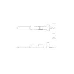 1 pcs : 71141471 - Automotive Connectors TERM 070 SWP M 1.8MM SLD