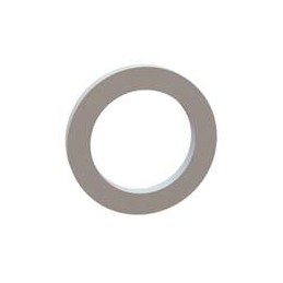 1 pcs : 17W12502 - Washers Flat Washer, .875 ID, 1.250 OD, .125 Thick, Natural, Nylon