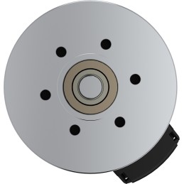 1 pcs - Faulhaber 24 V 100 W Servo Motor, 4180 rpm, 127 mNm Max Output Torque, 5mm Shaft Diameter