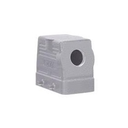 1 pcs : T1210100120-000 - Heavy Duty Power Connectors Low Construction Hood M20 Side Entry