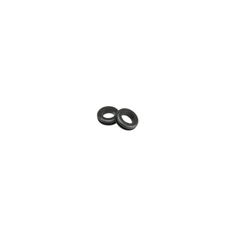 1 pcs : 498065 - Grommets & Bushings EPDM Grommet, Black, 5 mm Hole, 1mm Panel Thk