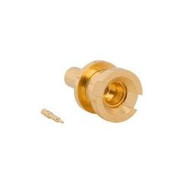 1 pcs : 925-134J-51S - RF Connectors / Coaxial Connectors SMPM F St BH Jack Semi-Rigid 50 Ohm