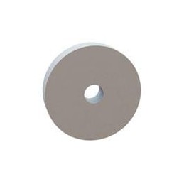 1 pcs : 17W12506 - Washers Flat Washer, .250 ID, 1.250 OD, .255 Thick, Natural, Nylon