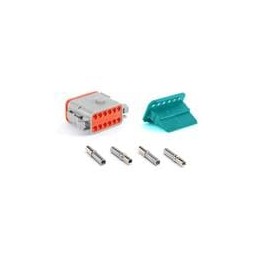 1 pcs : AT06-12SA-KIT01 - Automotive Connectors AT 12S KIT WEDGE & CONTACTS