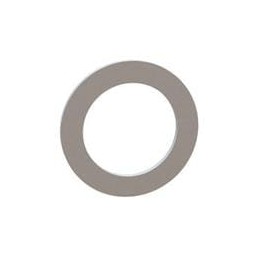 1 pcs : 17W12032 - Washers Flat Washer, .88 ID, 1.28 OD, .062 Thick, Natural, Nylon