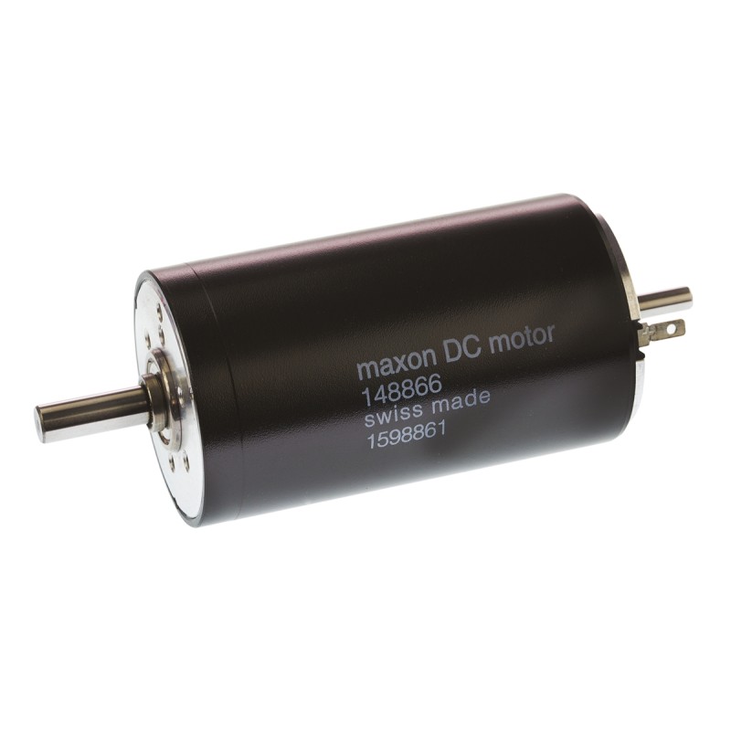 1 pcs - Maxon Brushed DC Motor, 150 W, 12 V dc, 94.9 mNm, 6920 rpm, 6mm Shaft Diameter