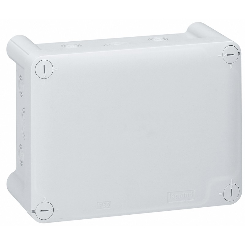 1 Box of 5 - Legrand Plastic Junction Box, IP55, 200 x 160 x 94mm