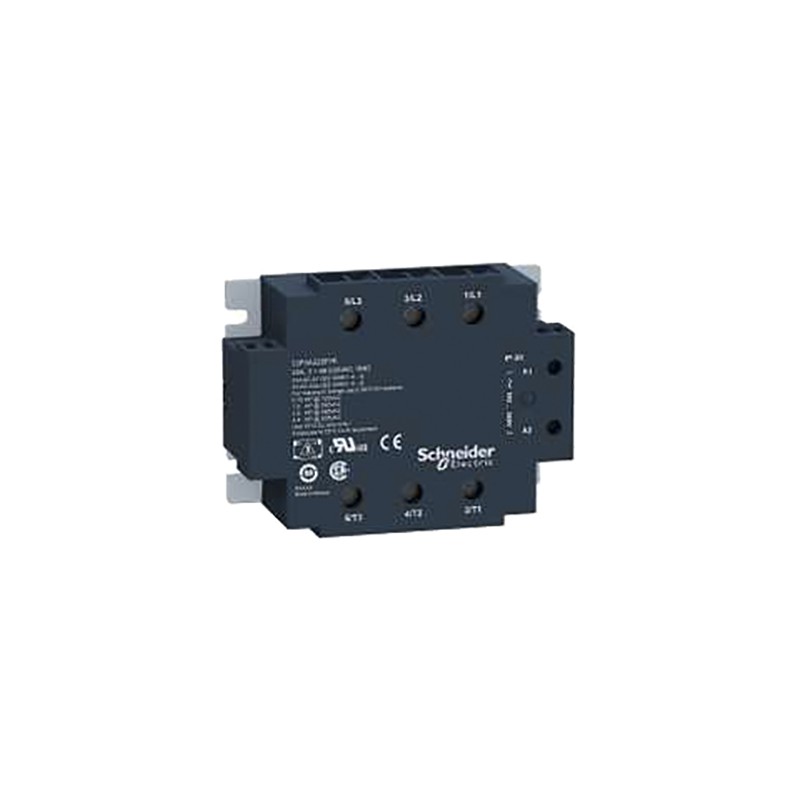 1 pcs - Schneider Electric Harmony Relay Series Solid State Relay, 25 A Load, Panel Mount, 530 V ac Load, 32 V dc Control