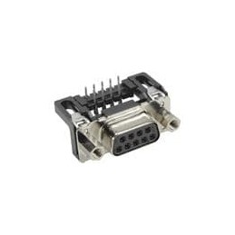 1 pcs : 09661126603 - D-Sub Standard Connectors DSUB SV FEM SSDP ANG73-254 09P