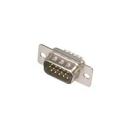 1 pcs : CN-DSUBHD15PN-000 - D-Sub Standard Connectors D-Sub Connector 15-Pin (HD15) Male