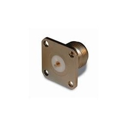 1 pcs : 172195 - RF Connectors / Coaxial Connectors N ST JACK RECEPTACLE 4 HOLE FLANGE TAB