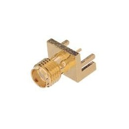1 pcs : 132409-10 - RF Connectors / Coaxial Connectors SMA End Launch Rcpt 0.42 PCB
