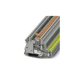 1 pcs : 3046140 - DIN Rail Terminal Blocks UT 4-PE/MT P/P