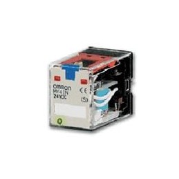 1 pcs : MY4IN AC110/120 (S) - General Purpose Relays GP 110/120VAC 4PDT w/LED & LockTestBtn