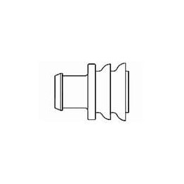 1 pcs : 282081-1 - Automotive Connectors CAVITY PLUG RED