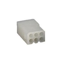 1 pcs : 150179-2060 - Pin & Socket Connectors EconoLatch Rec Hsg Dual Row 6Ckt