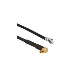 1 pcs : 095-900-555-300 - RF Cable Assemblies AMC4 Right Angle Plug to MMCX Right Angle Plug 1.13 mm 50 Ohm 300 mm (11.8 Inches)