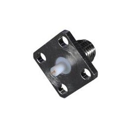 1 pcs : 142-1701-196 - RF Connectors / Coaxial Connectors 4 HOLE FLANGE STRAIGHT JACK