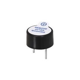 1 pcs : CMI-9605-0580T - Piezo Buzzers & Audio Indicators buzzer, 9.6 mm x 5 mm deep, M, 5 VDC, 80 dB, Through Hole, Audio Indic