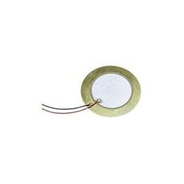 1 pcs : CPT-3526-L100 - Piezo Buzzers & Audio Indicators buzzer, 35 mm round, 0.53 mm deep, P, 2.6 kHz, 30 V, 100mm wire leads, 