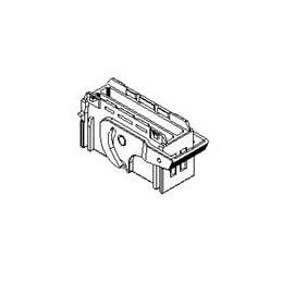 1 pcs : 98631-2001 - Automotive Connectors HDX ModFram w Lev st v std WrEx Gry 30Ck