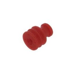 1 pcs : 7158303050 - Automotive Connectors SINGLE WIRE SEAL RED