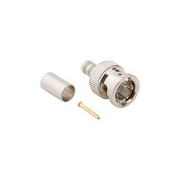 1 pcs : 031-80103 - RF Connectors / Coaxial Connectors 75OHM STR CRIMP PLUG RG-59