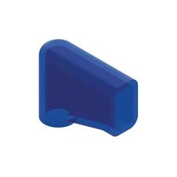 1 pcs : 248548 - Terminals Insulating Sleeve,Flag,Transp Blue, Insul Sleeve,Flag,Trnsp Blue
