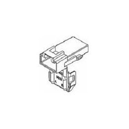 1 pcs : 12015271 - Automotive Connectors 2P MALE CREAM 280 SERIES 30 AMPS