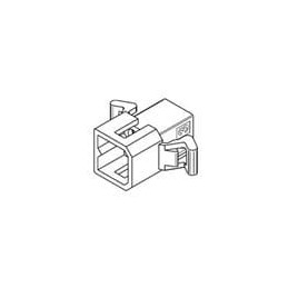 1 pcs : 03-06-7044 - Pin & Socket Connectors 062 Pwr Conn Plug Free Hng 4Ckt