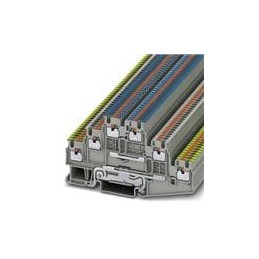 1 pcs : 3213755 - DIN Rail Terminal Blocks PT 1,5/S-PE/L/N