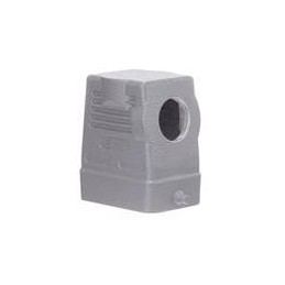 1 pcs : T1330060125-000 - Heavy Duty Power Connectors High Construction Hood M25 Side Entry