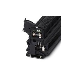 1 pcs : 3046540 - DIN Rail Terminal Blocks UT 4-HESILED 24-P/P